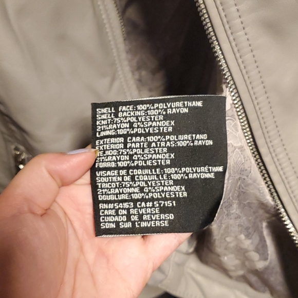 Guess Faux Leather Jacket - Picture 8 of 9